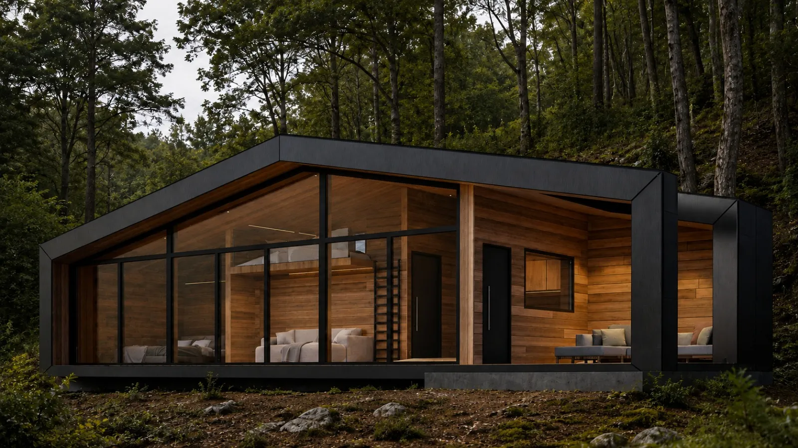 Exterior da casa Umber